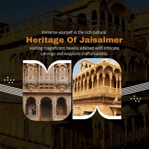 Jaisalmer Havelis - Intricate Carvings and Architecture
