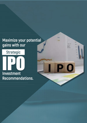 Image depicting IPO investment opportunities with wooden blocks spelling IPO and a graph in the background.