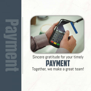 A hand using a contactless payment terminal with a credit card.
