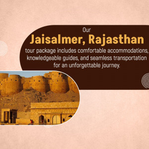 Jaisalmer Fort, Rajasthan - Tour Package Advertisement