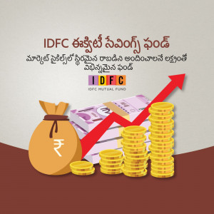 Image depicting financial growth with IDFC Mutual Fund