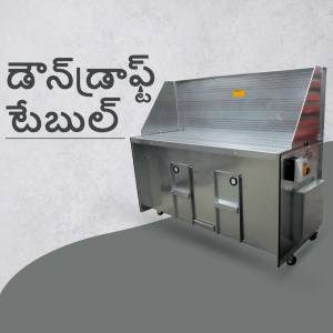 Stainless steel industrial washing machine with control panel