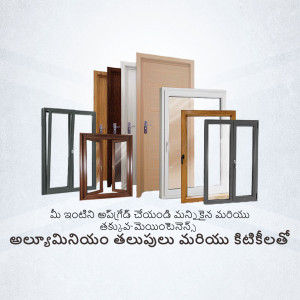 Collection of different door and window designs