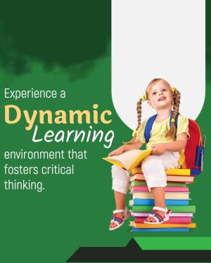 Dynamic Learning Environment Poster For Instagram