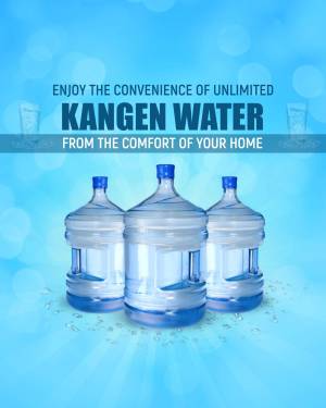 Kangen Water - Unlimited Convenience Story For Snapchat