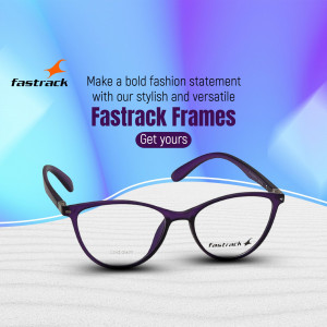 Purple Fastrack Frames on a textured surface
