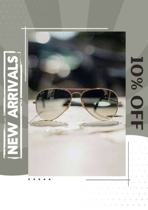 Ray-Ban Aviator Sunglasses - 10% Off Poster For Twitter