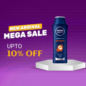 Nivea Men Sport Shampoo on sale with a discount offer