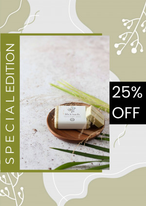 Special Edition Soap - 25% Off Banner For Facebook