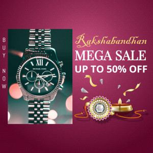 Michael Kors watch on sale for Raksha Bandhan