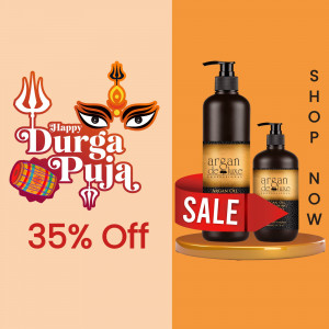 Durga Puja Sale - Argan de Luxe Hair Oil