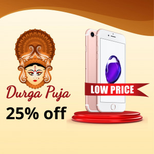 iPhone with Durga Puja offer - 25% off
