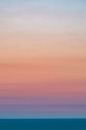 Abstract gradient background with ocean horizon