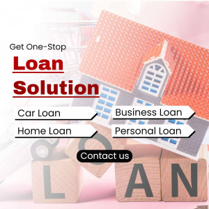 Image depicting loan options for car, home, business, and personal needs.