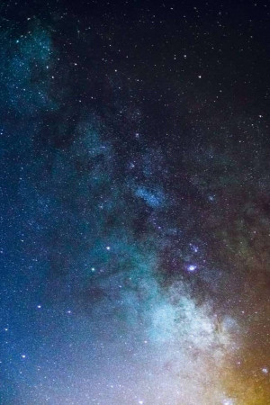 A stunning view of the Milky Way galaxy with countless stars.