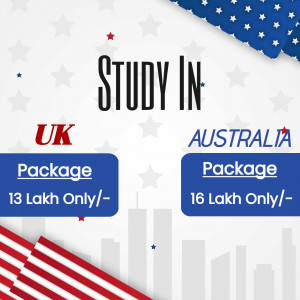 Image advertising study packages for UK and Australia with pricing.