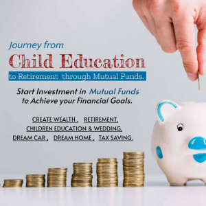 Image depicting financial planning with a piggy bank and stacked coins.