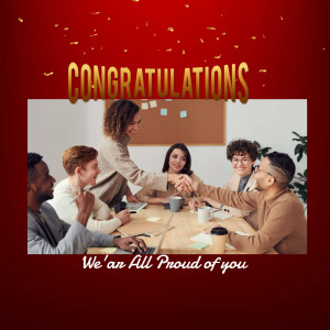 Diverse team celebrating success in a meeting