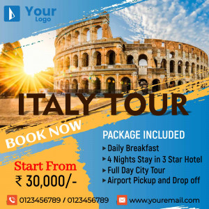 Italy Tour Package with Colosseum and travel details