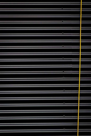 Black and yellow abstract lines