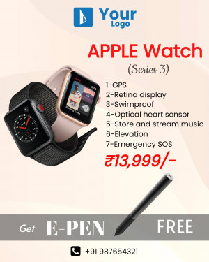 Apple Watch Series 3 with E-Pen offer