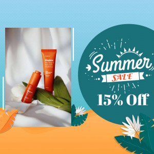 Skincare products on sale for summer