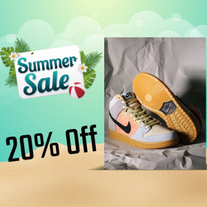 Nike Dunk SB shoes on sale during summer promotion