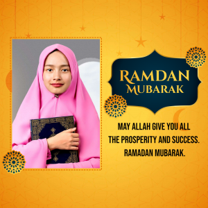 Ramadan Wishes Whatsapp flyer