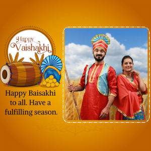 Baisakhi Wishes Facebook post