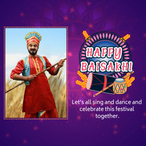 Baisakhi Wishes Instagram video