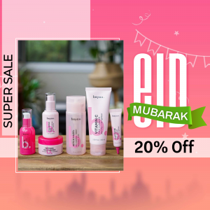 BEYU skincare products on sale for Eid