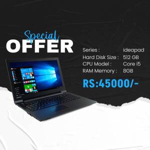 Lenovo Ideapad Special Offer Post For WhatsApp