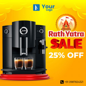 Jura coffee machine with Rath Yatra sale promotion