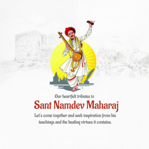 Sant Namdev Maharaj Punyatithi Template