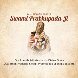 Portrait of A.C. Bhaktivedanta Swami Prabhupada