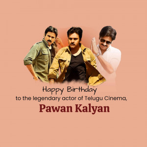 Image of Pawan Kalyan with other actors celebrating his birthday