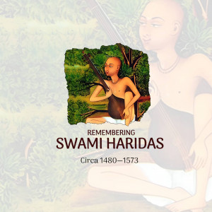 Portrait of Swami Haridas, a 16th-century Indian devotional singer and poet.