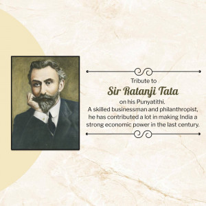 Tribute To Sir Ratanji Tata Image For Google Business Profile