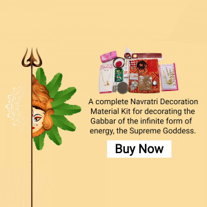 Navratri Decoration Material Kit for Gabbhar