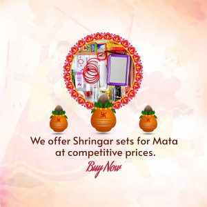 Image of Shringar sets offered for Mata at competitive prices.
