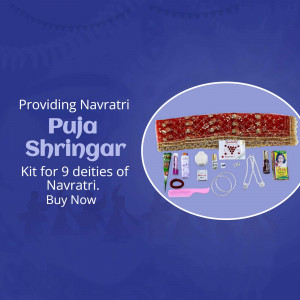 Navratri Puja Shringar Kit for 9 Deities
