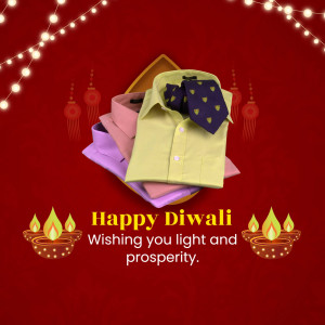 Diwali Festive Men's Fashion Flyer For Threads