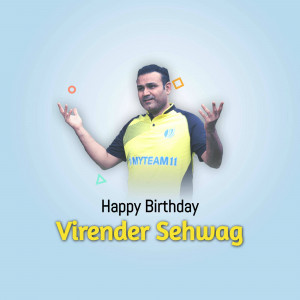 Virender Sehwag birthday wish graphic