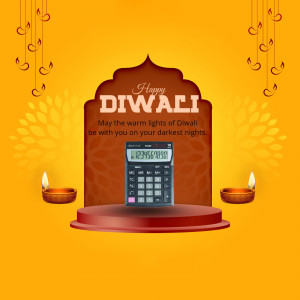 Diwali Financial Wishes Social Media Post For X