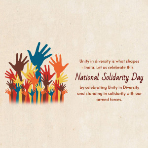 National Solidarity Day Template