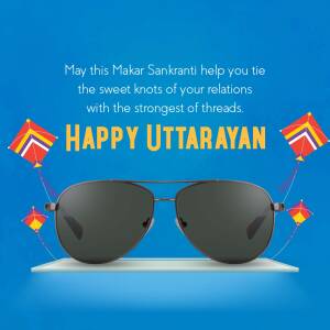 Happy Makar Sankranti & Uttarayan Post For LinkedIn