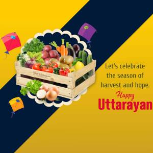 Happy Uttarayan - Harvest And Hope Banner For X