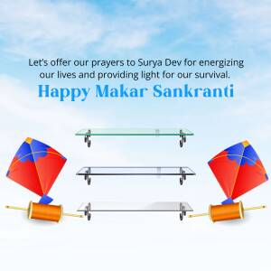 Happy Makar Sankranti Greetings Image For Threads