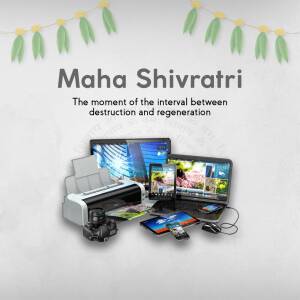 Maha Shivratri - Digital Celebration Poster For X