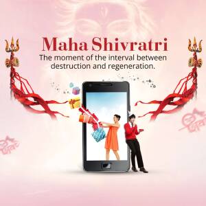 Maha Shivratri Sale Promotion Post For WhatsApp
